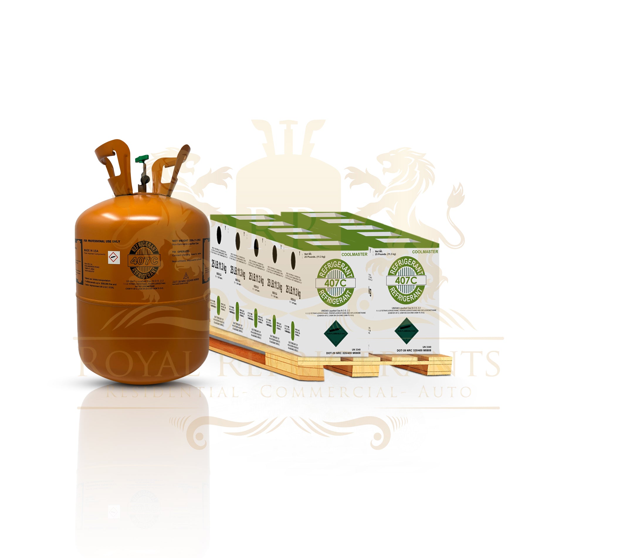 R407C Refrigerant with Fast & Free Shipping | Buy Today - Royal ...