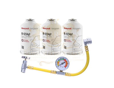 2 R-1234YF Cans 12oz Refrigerant MADE IN USA (2 12oz Cans) Self Seal - Foto 6