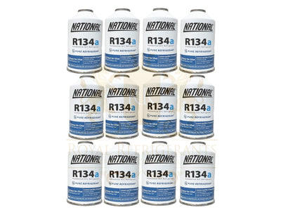 R-134a 12oz Can National (12) Cans for AC Recharging