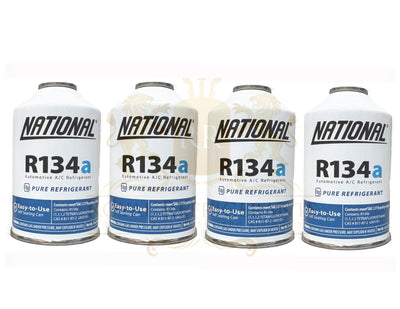 R-134a 12oz Can National (4) Cans for AC Recharging