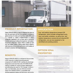 R-452A XP44 Opteon/Chemours 404A Automotive Replacement! Low GWP