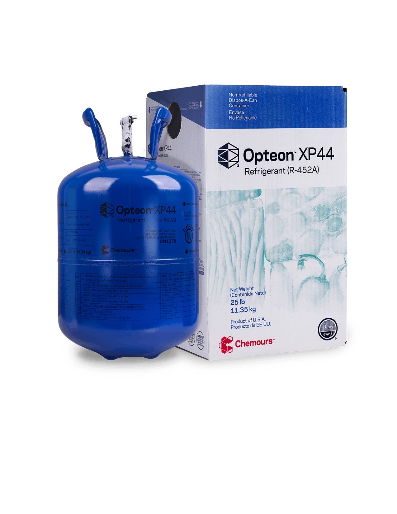 Opteon R134a High-Quality R452A Refrigerant Ready To Ship | Order Today - Royal ...