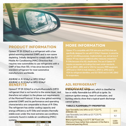 R-1234YF Can 12oz Refrigerant Opteon/Chemours MADE IN USA