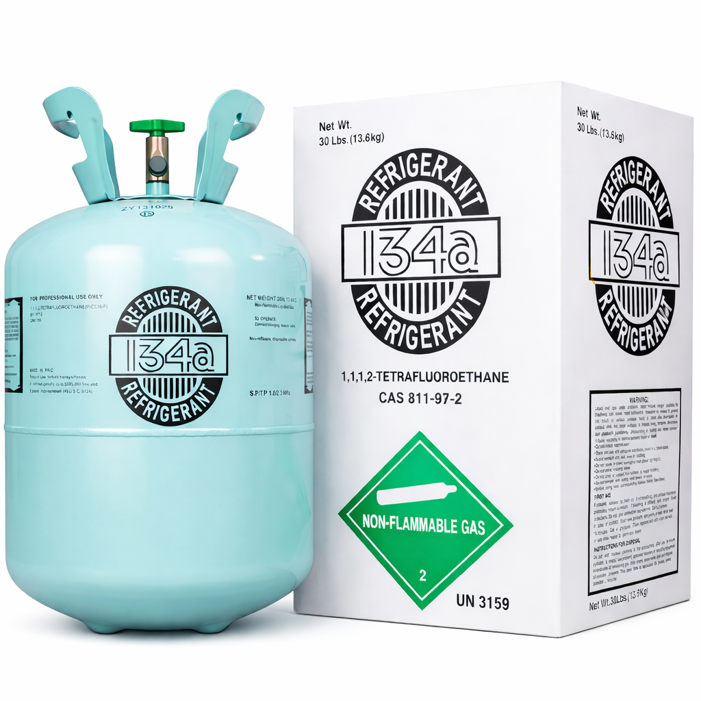 R-134A 30lb Refrigerants 30lb Automotive 1/2 ACME
