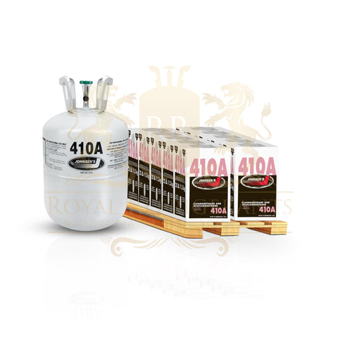 Johnsen’s R410A Refrigerant 25 lb Cylinder AMERICAN BRANDED New Factory Sealed Cylinder- USA Brand, High-Purity HVAC Refrigerant