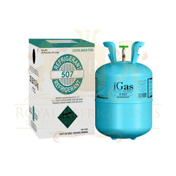 R-507 25 lb Refrigerant AMERICAN BRANDED New Factory Sealed Cylinder- USA Brand, High-Purity HVAC Refrigerant (Copy)