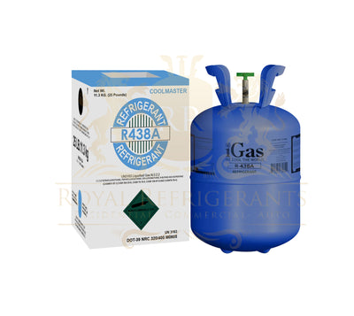 R-438A 25 LB CYLINDER AMERICAN BRANDED New Factory Sealed Cylinder- USA Brand, High-Purity HVAC Refrigerant