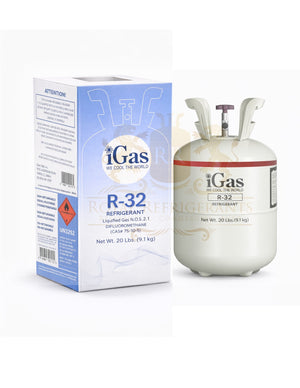 R-32 Refrigerant 20 LB  Refrigerant R32 AMERICAN BRANDED REFRIGERANT