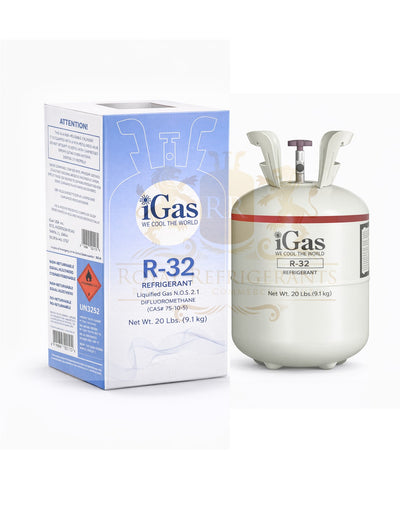 R-32 Refrigerant 20 LB  Refrigerant R32 AMERICAN BRANDED REFRIGERANT