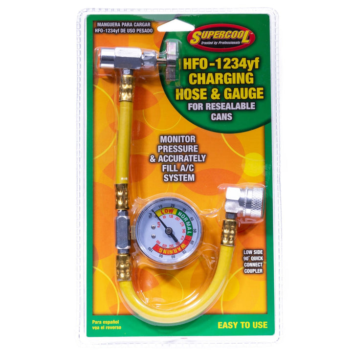 1234yf Universal Charging Hose with Gauge