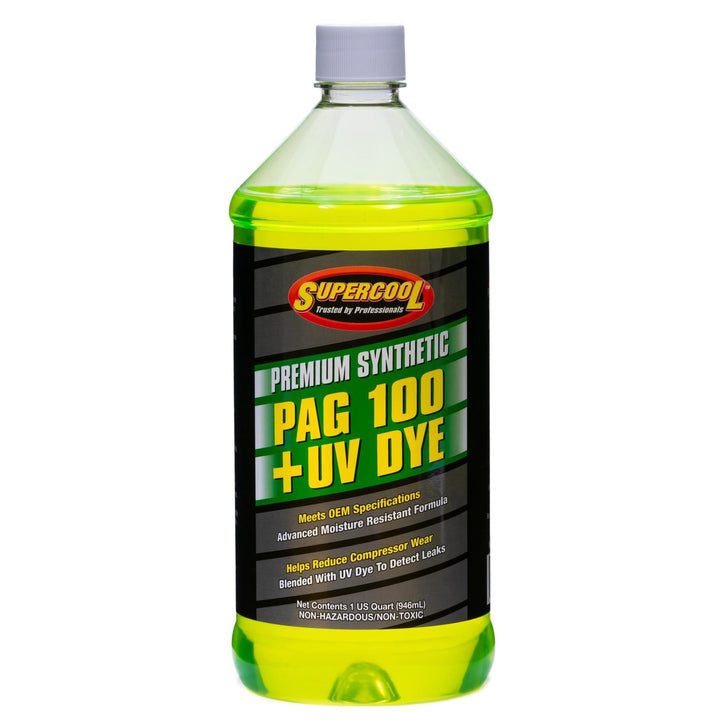 PAG Oil 100 Viscosity with U/V Dye Quart