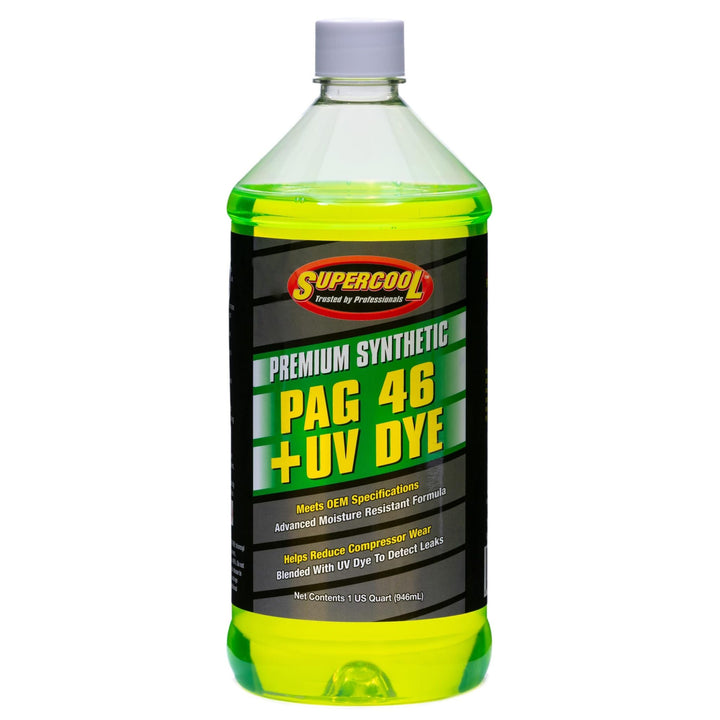 PAG Oil 46 Viscosity with U/V Dye Quart